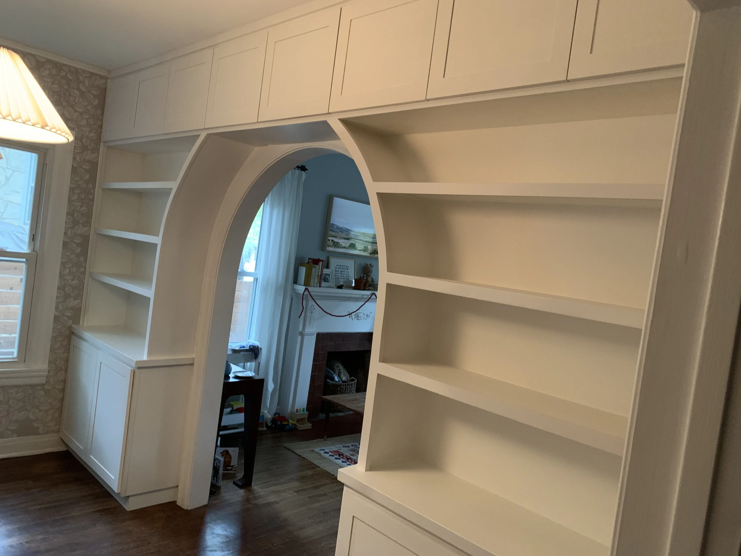 Arched custom built in Austin Tx