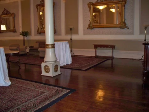 Hardwood floor refinishing at the Driskill Hotel in Austin, tx