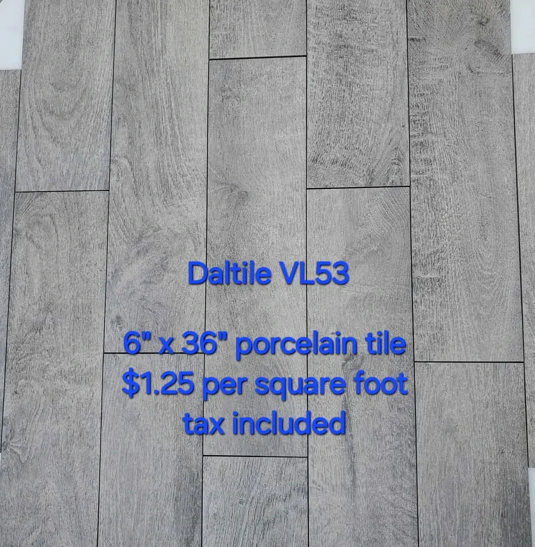 A photo of Daltile VL53 wood look tile for sale